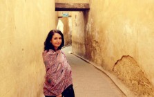 Izy Berry, The Wrong Way Home, in Fes, Morocco