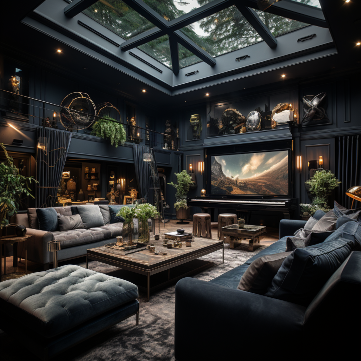 Perfect Family Entertainment Room Design Ideas